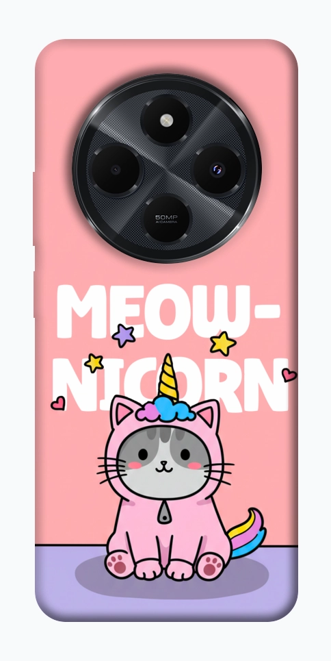 Чохол Cat unicorn для Xiaomi Redmi 14C