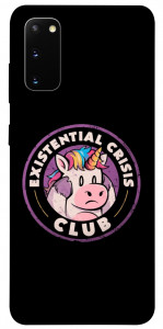 Чохол Crisis club для Galaxy S20 (2020)