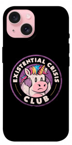 Чехол Crisis club для iPhone 15