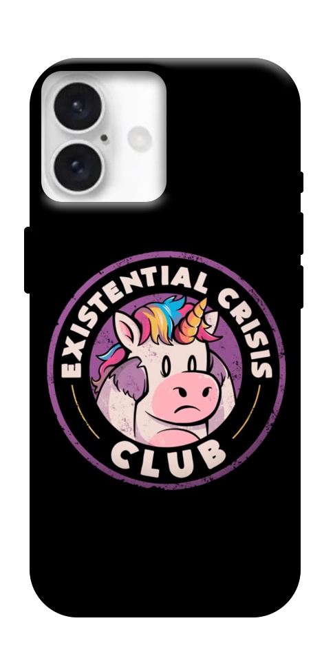 Чехол Crisis club для iPhone 16