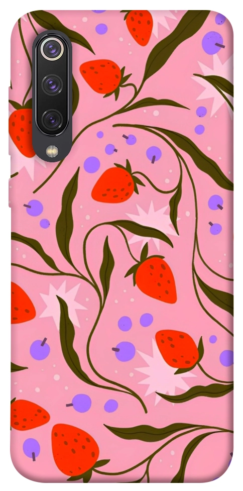 Чохол Strawberry pink для Xiaomi Mi 9 SE