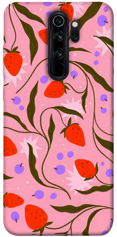 Чохол Strawberry pink для Xiaomi Redmi Note 8 Pro