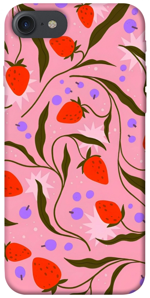 Чехол Strawberry pink для iPhone 8