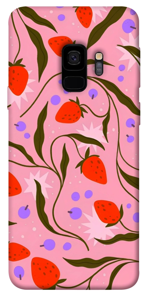 Чохол Strawberry pink для Galaxy S9