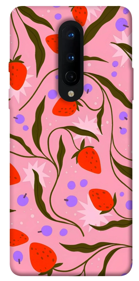 Чохол Strawberry pink для OnePlus 8