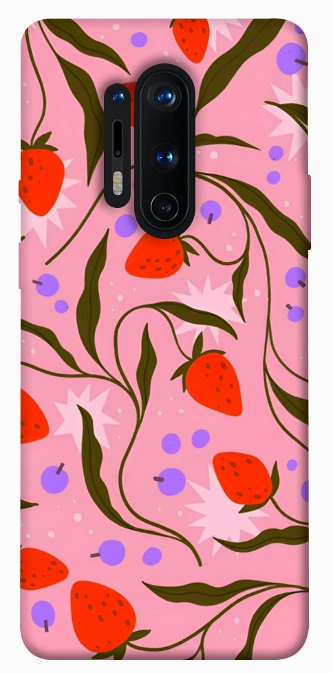 Чохол Strawberry pink для OnePlus 8 Pro