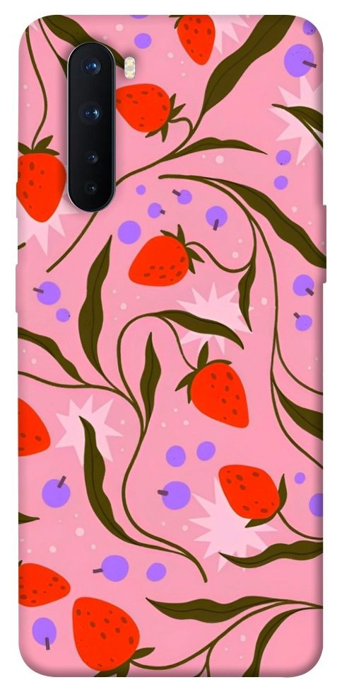 Чохол Strawberry pink для OnePlus Nord