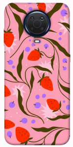 Чехол Strawberry pink для Nokia G10