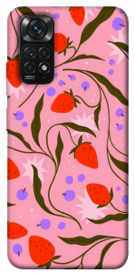 Чехол Strawberry pink для Xiaomi Redmi Note 11S