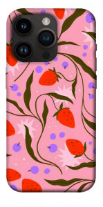 Чохол Strawberry pink для iPhone 14 Pro