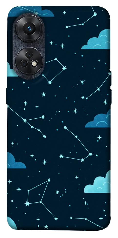 Чохол Starry sky для Oppo Reno 8 T 4G