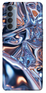 Чехол Silver pattern для Oppo Reno 4 Pro