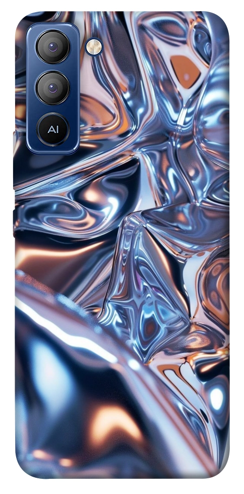 Чехол Silver pattern для TECNO Pop 5 Pro