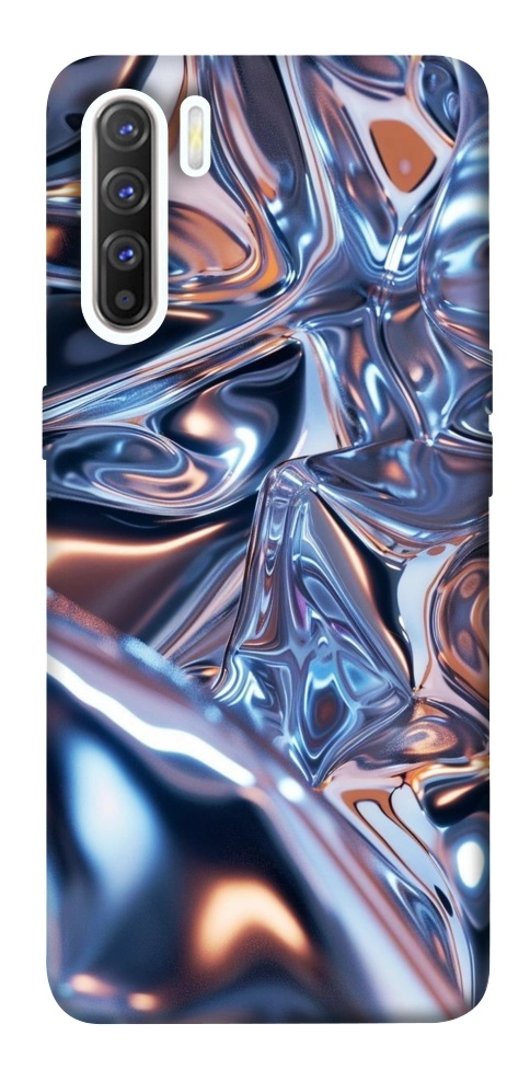 Чехол Silver pattern для Oppo Reno 3