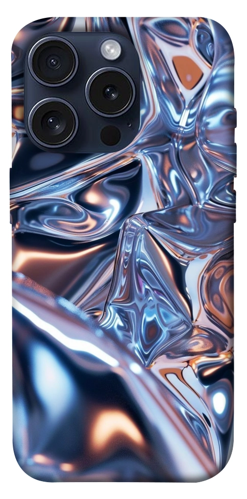 Чехол Silver pattern для iPhone 15 Pro