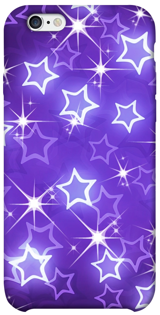 Чохол Purple sparkles для iPhone 6