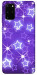 Чохол Purple sparkles для Galaxy S20 Plus (2020)