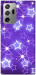 Чохол Purple sparkles для Galaxy Note 20 Ultra