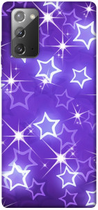 Чехол Purple sparkles для Galaxy Note 20