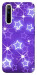 Чохол Purple sparkles для Realme 6