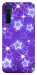 Чехол Purple sparkles для Realme 6 Pro