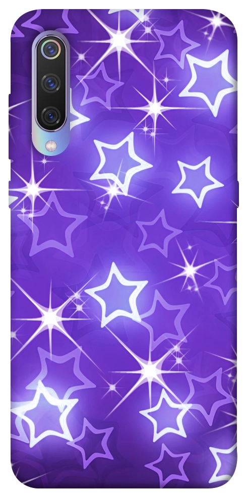 Чехол Purple sparkles для Xiaomi Mi 9