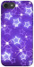 Чехол Purple sparkles для iPhone 8