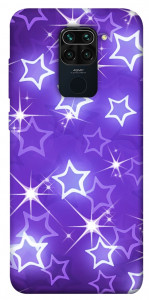 Чехол Purple sparkles для Xiaomi Redmi 10X