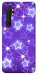 Чехол Purple sparkles для Xiaomi Mi Note 10 Lite