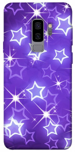 Чехол Purple sparkles для Galaxy S9+