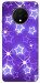 Чехол Purple sparkles для OnePlus 7T