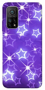 Чехол Purple sparkles для Xiaomi Mi 10T