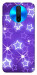 Чехол Purple sparkles для Xiaomi Redmi K30