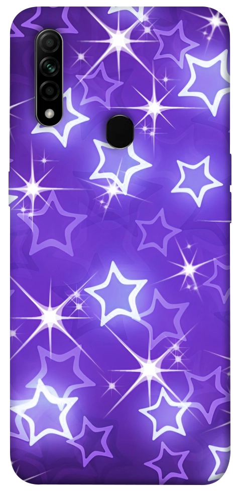 Чохол Purple sparkles для Oppo A31