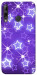 Чехол Purple sparkles для Huawei P40 Lite E