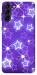 Чехол Purple sparkles для Galaxy S21+