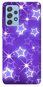 Чохол Purple sparkles для Samsung Galaxy A52 5G