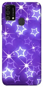 Чохол Purple sparkles для Galaxy M21s