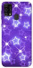 Чехол Purple sparkles для Galaxy M21s