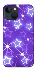 Чехол Purple sparkles для iPhone 13 mini