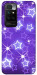 Чохол Purple sparkles для Xiaomi Redmi 10