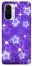 Чохол Purple sparkles для Xiaomi Redmi K40