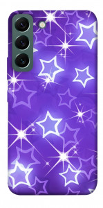 Чохол Purple sparkles для Galaxy S22