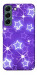 Чохол Purple sparkles для Galaxy S22