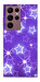 Чехол Purple sparkles для Galaxy S22 Ultra