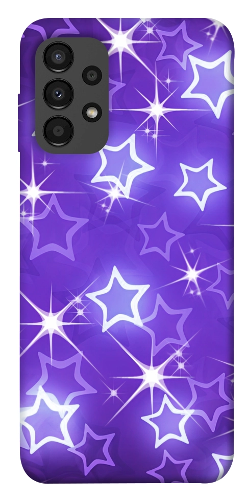 Чехол Purple sparkles для Galaxy A13 4G