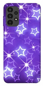 Чохол Purple sparkles для Galaxy A13 4G