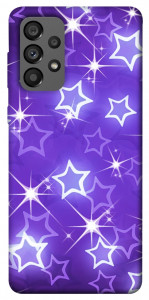 Чохол Purple sparkles для Galaxy A73 5G