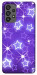 Чехол Purple sparkles для Galaxy A73 5G