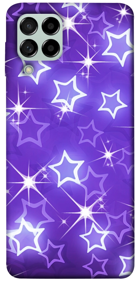 Чехол Purple sparkles для Galaxy M53